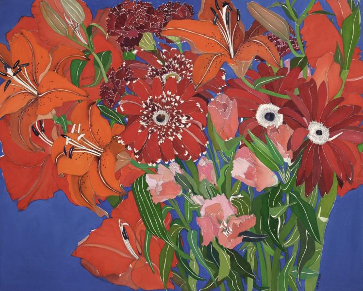 Helen Lucas Bouquet Paintings